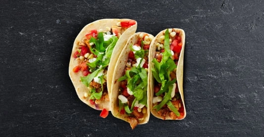 Chipotle Tacos Menu Carte – Soft (x3)