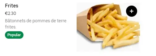 Nos Frites CHB