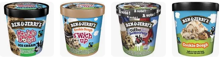 Ben & Jerry’s À partager Carte 