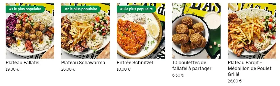 L’As du Fallafel Articles en vedette Menu