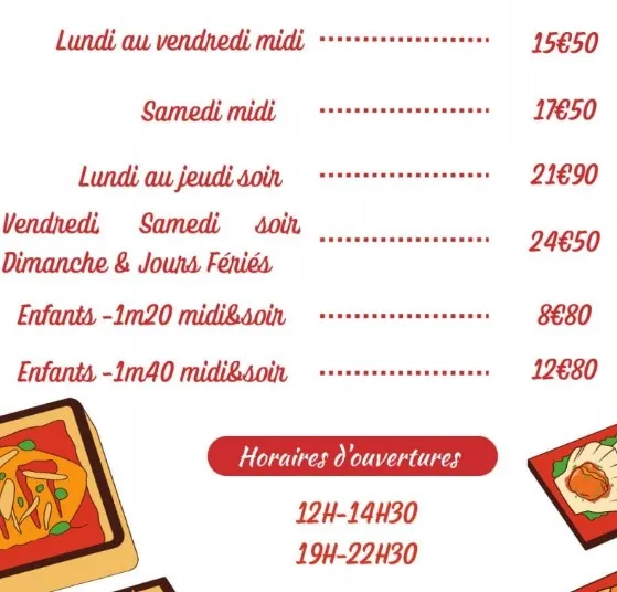 Au Tour Du Monde Saint-Alban Menu Prix