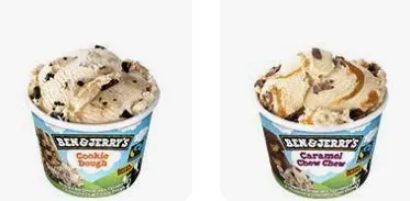 Ben & Jerry’s Mini pot 150 ml Prix des Menu