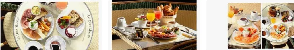 Les Deux Magots Brunch Menu & Prix