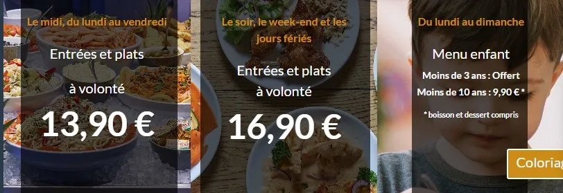 Les Comptoirs d’Alice CARTES DE MENU