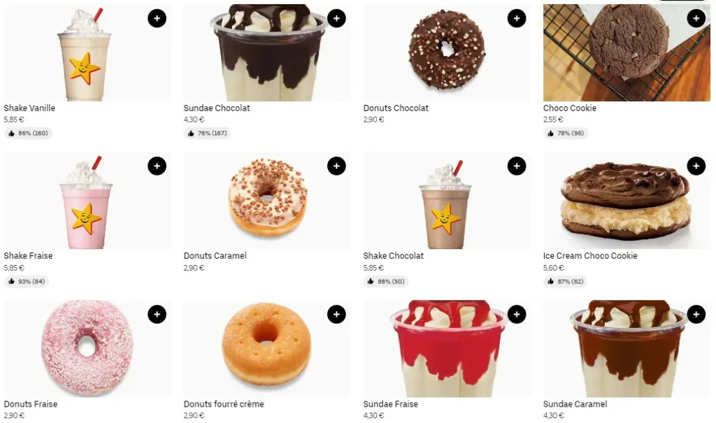 Carl’s Jr. Desserts & Shakes