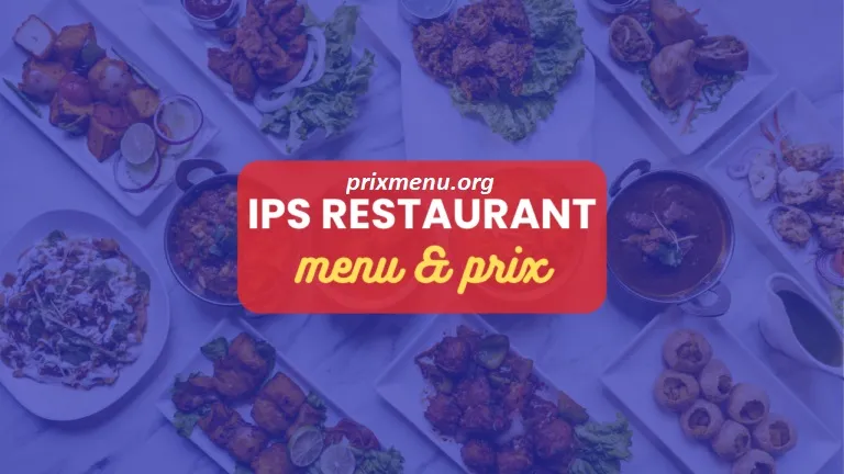 IPS Menu Prix