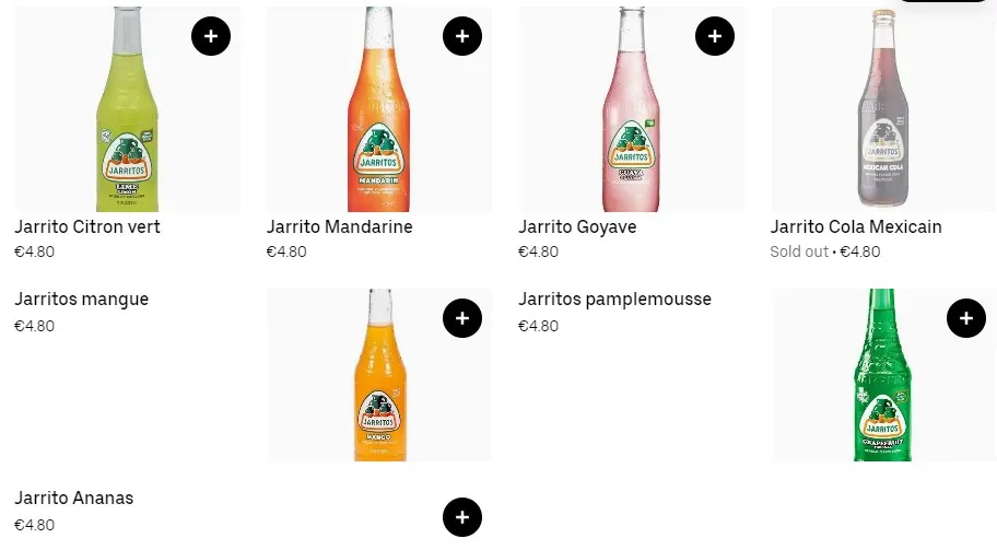 ACÀ PIGALLE Jarritos Prix 