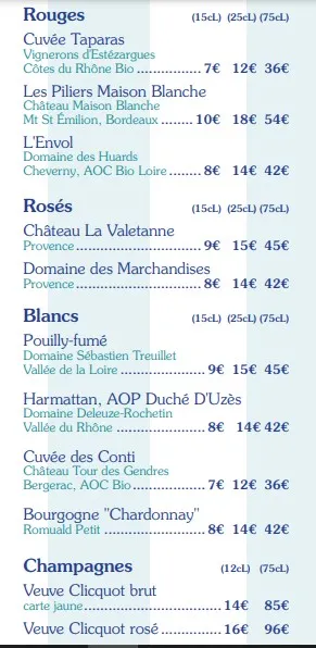 Le Comptoir Général Les VINS