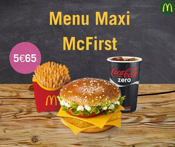 MCfirst Menu Prix