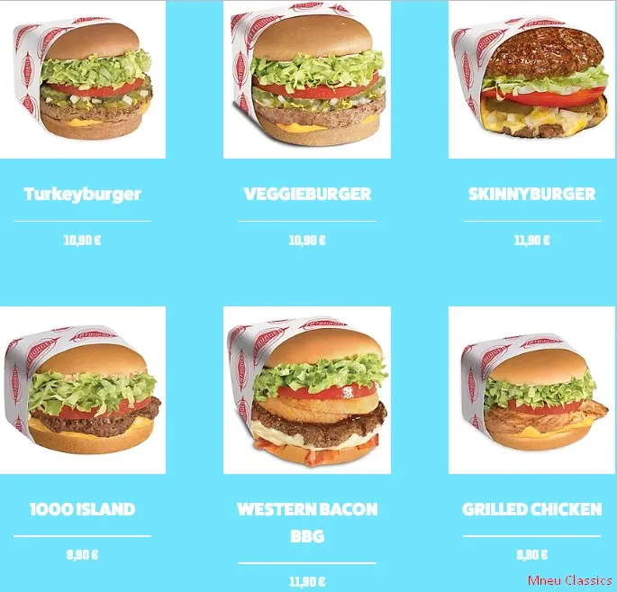  Fatburger Menu Classics Prix