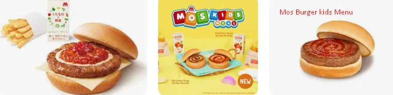 MOS Burger Menu Enfants Kids Meal Prix