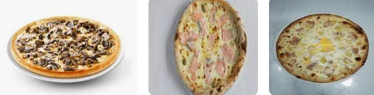 Uno Menu Pizzas base crème