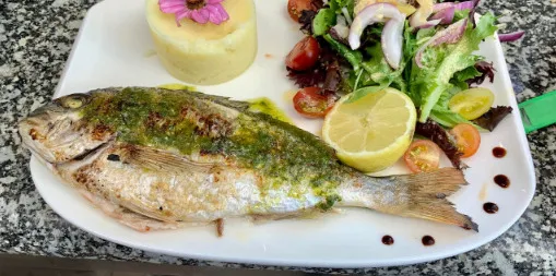 Le George Menu Poisson de mer