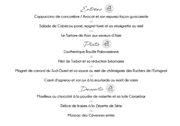 Restaurant Le Phare Palavas Menu Tour d’Horizon