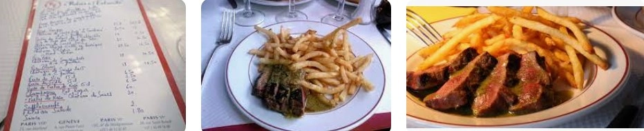 Le Relais de L’Entrecote Menu Unique 