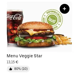 Carl’s Jr Menu Veggie burger Prix