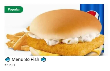 So Drive Burger Menus Burgers Fish