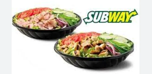 Subway Menus Salades