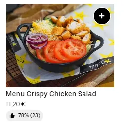 Carl’s Jr Menus Salades