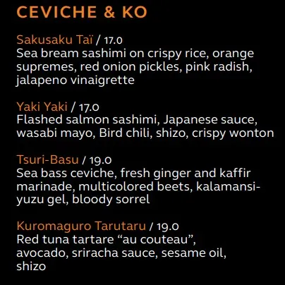 Miss Kô CEVICHE & KO