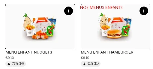 Cezam NOS MENUS ENFANTS