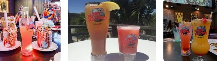 Planet Hollywood Non-Alcoholic Cocktails