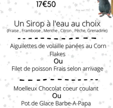 Restaurant Le Phare Palavas Phare Palavas Menu Enfant