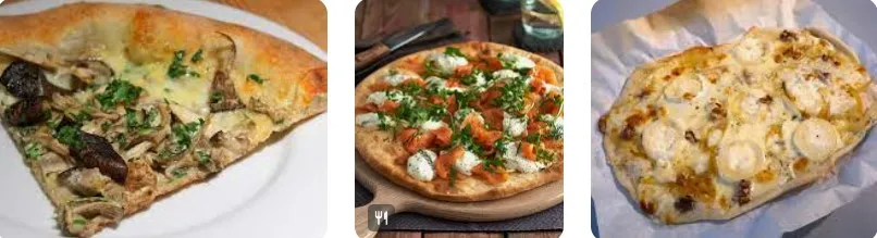 Le Sun Pizzas Base Crème Fraîche