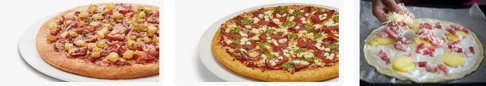 Boston Pizza Pizzas crème fraîche Carte