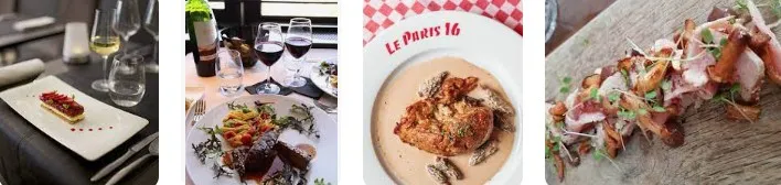 Le Paris PLATS Prix des Menu