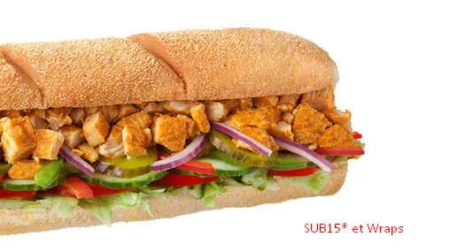 Subway SUB15® et Wraps