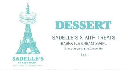 Sadelle’s at Kith Desserts