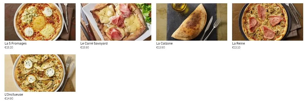 Tablapizza Menu Choisi Pour Vous prix