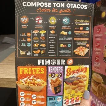 Tacos Phœnix Menu Prix