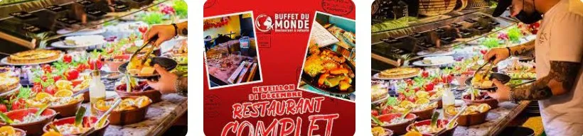 Buffet Du Monde Tarifs – SOIR ET WEEK-END