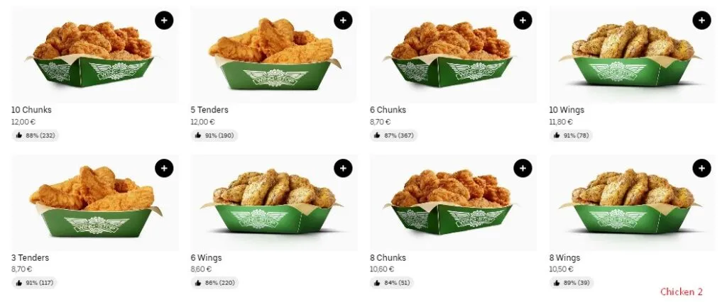 Wingstop Chicken-2 Prix