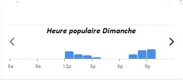 A Casaluna Heure populaire Dimanche