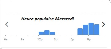 A Casaluna Heure populaire Mercredi