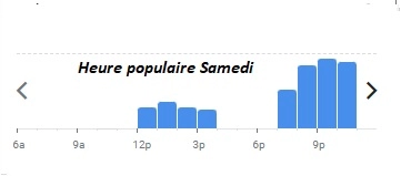 A Casaluna Heure populaire Samedi