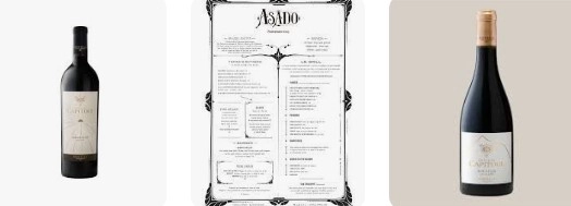 ASADO Château Capitoul Pains speciaux Carte