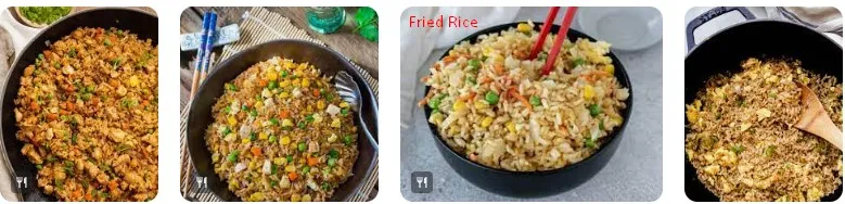 Seazon Francias Fried Rice Carte