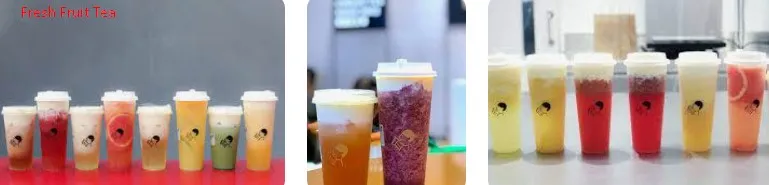 Heytea Fresh Fruit Tea Carte & Prix