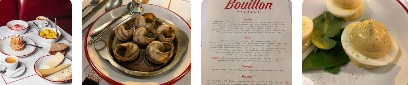 Bouillon Pigalle Fromages Menu & Prix