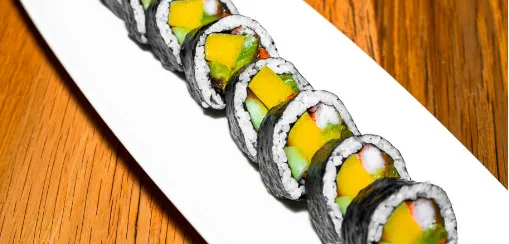 Sushi House Maki neige rolls