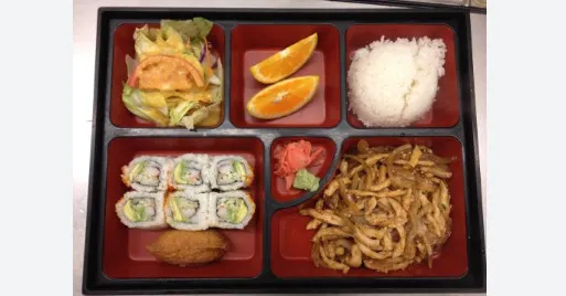 Sushi House Menus bento Prix