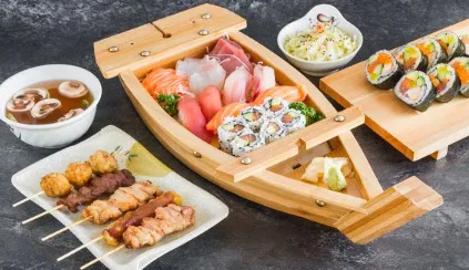 Sushi House Menus sushis et brochettes