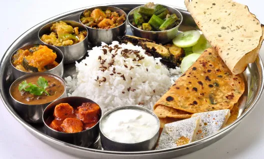 Bombay Menus traditionnels spécialités thali