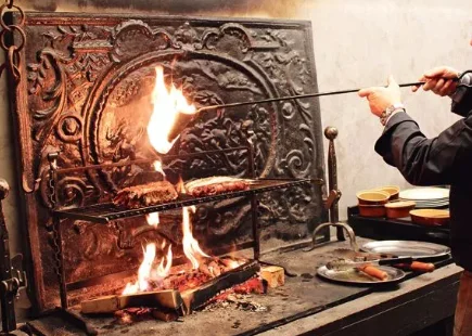 Chez Vincent  Nos Viandes & Poissons Cuits au Feu de Bois Prix