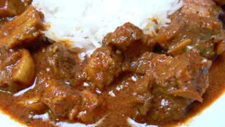 Bombay Plats au vindaloo menu