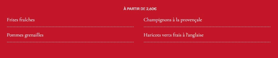 Bouillon Chartier Gare de l’Est Prix des Légumes